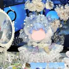 (Clothing Only) SP Winter Melody Fluffy Fabric Qingchi Doll Dress Set - Multicolor - View 2