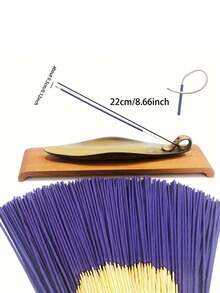 18/40/80 Piezas de Incienso de Lavanda, Palitos de Bambú Natural, Aromaterapia Hecha a Mano para Relajación, Enfoque, Rejuvenecimiento, Disfrute Sensorial, Meditación y Yoga, Fragancia Duradera, Adecuado para Purificación del Aire, Sueño y Relajación, Especialmente en Verano