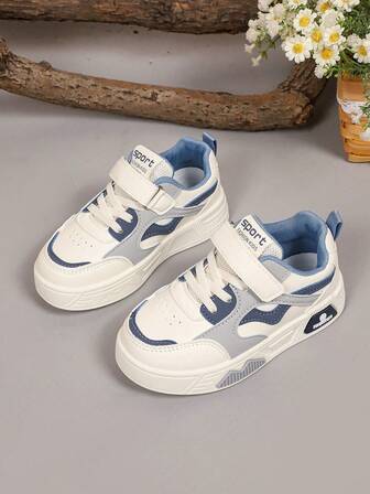 Zapatillas deportivas casuales y de moda para niños, zapatos deportivos cómodos de suela blanda para niños y niñas