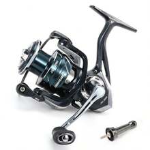 SOUGAYILANG High-Performance Spinning Reel - 6.2:1 Gear Ratio, 3+1 Ball Bearings, Aerospace Aluminum Construction With Anti-Twist & Line Alarm System For Freshwater And Saltwater - Dusty Blue - View 14