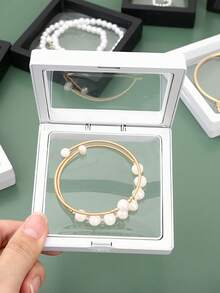 3 Stück elegantes Schmuckaufbewahrungsbox-Set zum Organisieren von Ringen, Halsketten, Armbändern und Abzeichen - perfektes Geschenkbox für Modebewusste, ideal für Wohndekoration, Reisen und besondere Anlässe, stilvolles und funktionales Design, um Ihr Zubehör ordentlich und zugänglich zu halten, toll als Geschenk zu Geburtstagen, Jahrestagen und Feiertagen