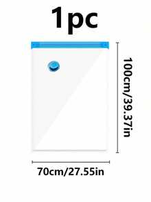 Large Vacuum Storage Bags, Vacuum Seal Bags For Clothing With Hand Pump, 80% Space Saver Bags For Clothes, Pillows, Comforters And Blankets, Home Travel Essentials