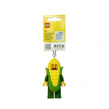 LEGO Llavero con figura de bloques de construcción - Hombre de mazorca de maíz iluminado KE242H - KE242H - Ver 1
