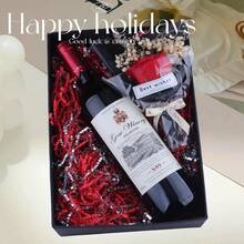 LDKGHE 4 Oz Crinkle Cut Paper Shred Filler Wrapping Baskets Filling Box Birthdays Thanksgiving Easter Weddings Valentines Mother's Day Anniversaries (White And Gold) - Hồ xanh và bạc - Xem 3