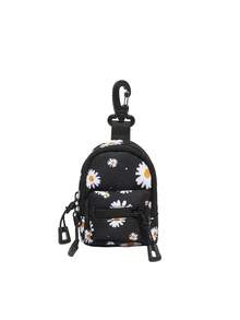 Mini Pouch Small Canvas Coin Purse Wallet, Travel Tactical Bag For AirPods, Earphones, Galaxy Buds, Coins, Keys, Paper Money, Zebra, Leopard, Cow, Cherry, Daisy Print - Multicolor - View 18