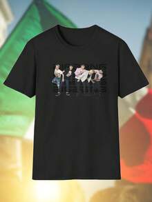 Kpop Boy Group Fashion Casual Style Maglietta Uomo Moda Estiva  Streetwear Giovane Top Tee Offerta Esclusiva Nuovo Arrivo  Regalo Idee