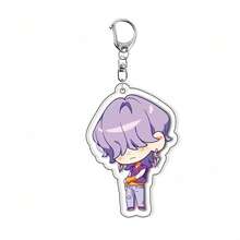 Sa-Ja Boys, Kpop, D-Emon Cartoon Keychain, Cute Keychain Suitable As Bag Pendant, Collection Display, Thoughtful Gift For Friends, Christmas Gift, Birthday Present - Multicolor - View 3
