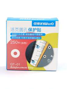 250 Holes Binder Reinforcement Sticker Labels, Round Adhesive Reinforcement Paper Stickers,For School Supplies,Back To School