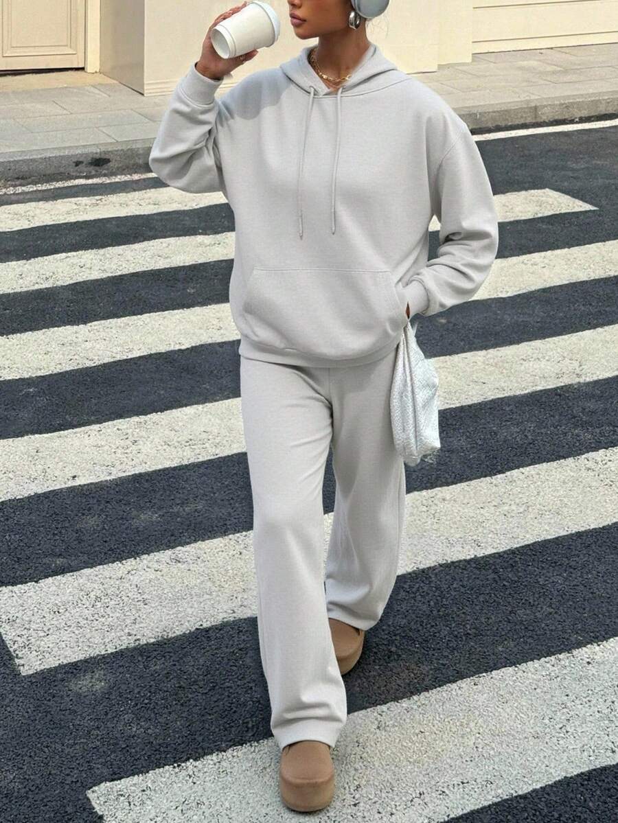Women Two-Piece Outfits - Grey - View 1