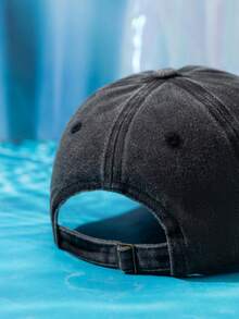 1 件男女通用日本国旗和字母印花遮阳帽，可调节尺寸水洗棒球帽，休闲户外时尚，适合日常穿着 - A - 查看 3