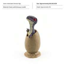 3pcs Tyrannosaurus, Triceratops, Velociraptor Dinosaur Model Set With Stand, Educational Paleontology Toy, Hatching Dinosaur Egg Experiment Kit (Hatching Design), Stitch Toys, Travel Toys, Classroom Fidget Toys, Mini Stuff, Bath Toys, Christmas Stationery, Stress Ball, Birthday/Christmas/Halloween Gift, Perfect Gift - Multicolor - View 9