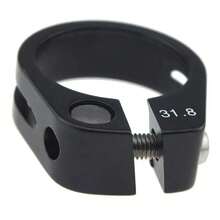 31.8/34.9 Mm Aluminum Alloy Bicycle Seatpost Clamp Seat Tube Clamp MTB Bike Seat Tube Clip Bike Parts Bike Saddle Seat