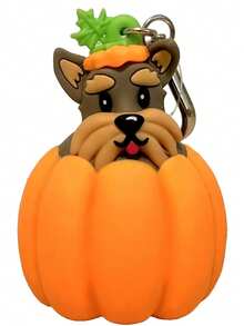 Plush Keychains - Pumpkin Orange - View 4