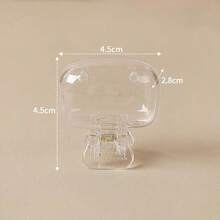 1 pieza/2 piezas/5 piezas Soporte para cepillo de dientes para el hogar, Funda protectora de viaje portátil para cepillo de dientes, Clip protector portátil para cabezal de cepillo de dientes, Clip de almacenamiento de cepillo de dientes, Estuche protector de cepillo de dientes esencial para viajes, Decoración del baño del hogar, Útiles escolares - Multicolor - Ver 2