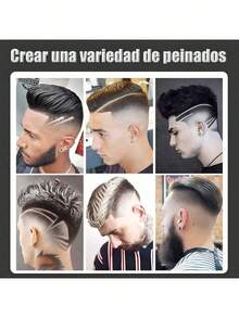 WAL- 001 Cortadora de cabello profesional Super Taper con máxima potencia y motor electromagnético V5000 para peluqueros y estilistas profesionales - Blanco - Ver 6