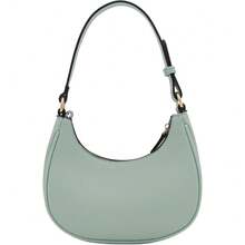 FashionPuzzle Small Crescent Shoulder Bag Underarm Purse - 讚/讚 - 查看 5