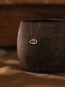 1pc Fashion Design Devil's Eye Cubic Zirconia Crystal Women Bracelet