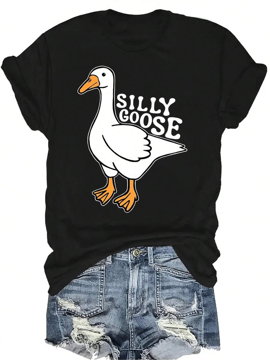 Women T-Shirts - 黑色 - 查看 1
