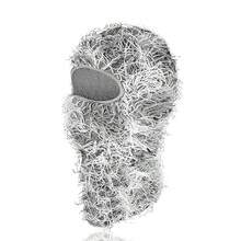 Popular Single Hole Knitted Face Mask, Acrylic Yarn Balaclava Hat For Party, Funny Outdoor Warm Headwear