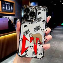 Funda de Teléfono de Mono Lindo Compatible con iPhone 17 16 15 14 13 12 11 Pro Max X XR XS Max 8 7 Plus, Transparente, Suave y Resistente a Impactos - Negro - Ver 1