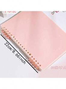 1/2 件马卡龙 A5 软封面可拆卸线圈笔记本，高中生美学记事本 - 彩色 - 查看 16