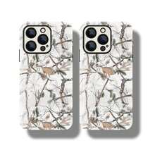 Una funda elegante para teléfono no incluye un cordón ni un soporte. 1 funda resistente para teléfono con diseño de camuflaje Real Tree, 1 funda protectora de moda para teléfono, accesorios para teléfono compatibles con las series 11, 12, 13, 14, 15 y 16. - Blanco - Ver 9