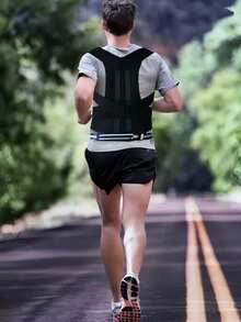 ComfortFit Posture Corrector For Men & Women - Adjustable, Breathable Orthopedic Brace - Seamless Upper Back, Spine, Neck & Shoulder Support - Ideal For Daily Wear, Clavicle Stabilization - Promotes Healthy Posture, Prevents Slouching.Sedentary Invisible Spine Protection Assistant That Is Essential For Students Working At A Desk - Multicolor - View 8