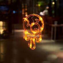 Luces LED de ventana de diseño múltiple para Halloween - Juego de decoración con ventosas y batería, con calabazas naranjas, arañas, ojos de fantasma y sombreros de bruja para crear una atmósfera espeluznante en interiores/exteriores. Decoración para Halloween, Navidad, Acción de Gracias, bodas, hogar, otoño, cumpleaños, fiestas, jardín, festivales y adornos de Halloween.