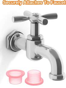 Guarnizioni anti-perdite per rubinetti, tappi anti-perdite in silicone, accessori per bocchette di tubi dell'acqua. Guarnizioni di tenuta durevoli per valvole, tubi flessibili e collegamenti di tubi, garantendo l'impermeabilità per le riparazioni dei tubi. Rondelle ad anello in silicone anti-perdite per rubinetti - disponibili in più quantità e colori.