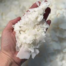 100g/500g/1000g，乳白色碎片/颗粒大豆蜡块优质椰子蜡，用于DIY香薰蜡烛制作材料，大豆蜡烛，装饰蜡烛，香薰蜡烛制作，自制蜡烛蜡 - 椰子蜡混合物 - 奶油混合物，适用于高负荷香氛配方 - 彩色 - 查看 9