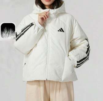Adidas 여성용 방풍 보온 다운 재킷
