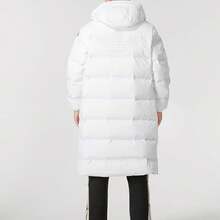 Adidas Herren Dicker, warmer und winddichter Daunenjacke mit Dreiblatt-Logo