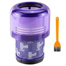 فلاتر تنظيف بالشفط لاستبدال V11 Animal/TorqueDrive/Abso، V15 DT Comp، الموديلات المصنفة SV15، SV14، SV15/SV17، SV22، SV28، رقم الجزء 970013-02، مع فرشاة صغيرة