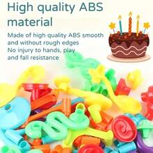 197pcs Marble Race Track Toys, Marble Run Set, Construction Building Blocks Game For Kids Birthday STEM Gifts, And Early Cognition, Hand Exercise, Parent-Child Interaction, Distinguish Colors - 彩色 - 查看 4