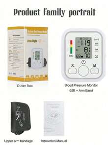 Blood Pressure Monitors & Accessories - White - View 4