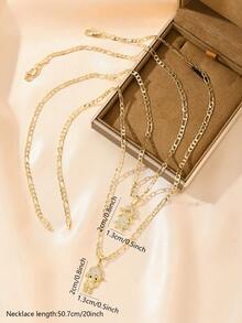 1 Piece Of Exquisite And Elegant Shiny Skirt Girl @ Hip Hop Hat Girl Copper Pendant Copper Inlaid Zirconia Necklace, Suitable For Giving To Girls/Boys/Family/Friends/Versatile/Light Luxury/Party/Banquet/Festival/Christmas/Thanksgiving/Halloween/Gift