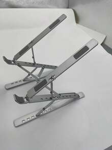 Giá đỡ máy tính xách tay N8 mới, Giá đỡ máy tính để bàn di động bằng hợp kim nhôm, Giá đỡ hai lớp treo có thể gập lại, Hỗ trợ chắc chắn cho máy tính xách tay - Nhiều màu - Xem 9