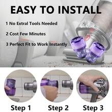 فلاتر تنظيف بالشفط لاستبدال V11 Animal/TorqueDrive/Abso، V15 DT Comp، الموديلات المصنفة SV15، SV14، SV15/SV17، SV22، SV28، رقم الجزء 970013-02، مع فرشاة صغيرة