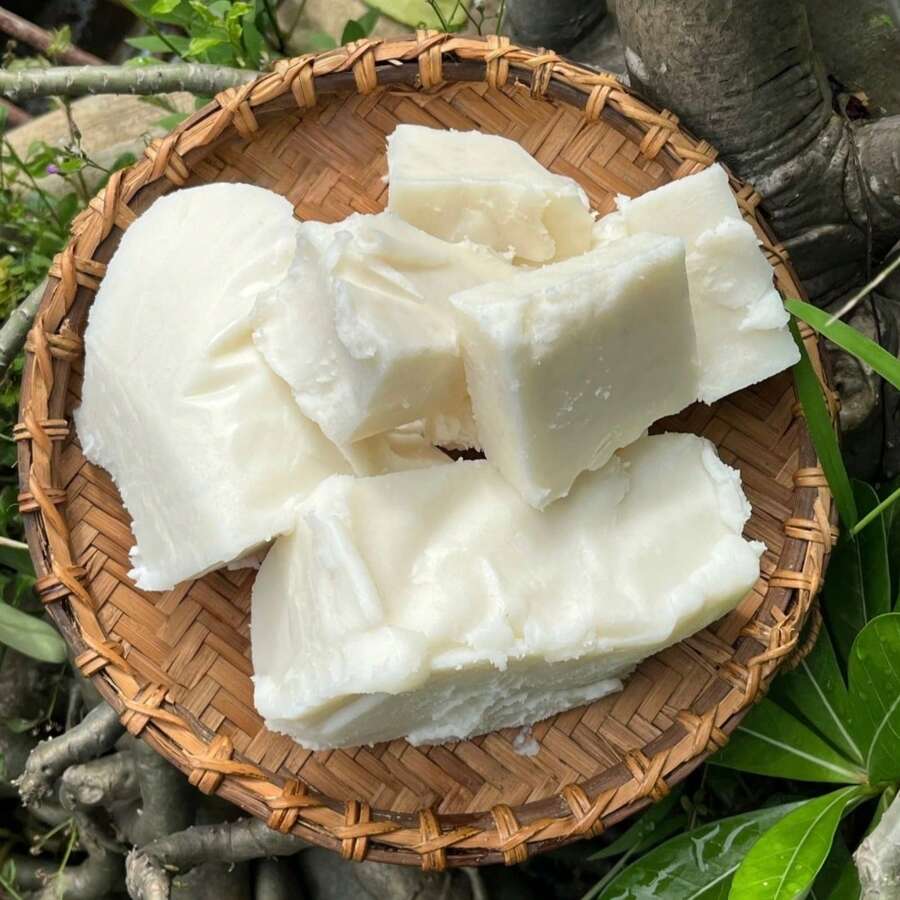 100g/500g/1000g，乳白色碎片/颗粒大豆蜡块优质椰子蜡，用于DIY香薰蜡烛制作材料，大豆蜡烛，装饰蜡烛，香薰蜡烛制作，自制蜡烛蜡 - 椰子蜡混合物 - 奶油混合物，适用于高负荷香氛配方