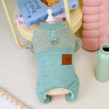 宠物连体衣 - 綠色 - 查看 6