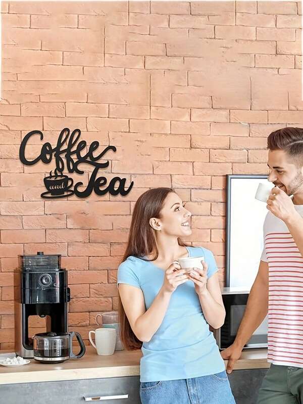 1 Stück rustikales Metallschild für Kaffeebar, vintage Kaffeebar Wanddekoration, Metallschild für Kaffeehaus, Kaffeebar Wandkunst für Zuhause, Büro, Küche