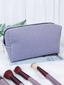 حقيبة منظم مكياج شخصي مخصص، حقيبة مستحضرات تجميل مخصصة، حقيبة مكياج مطرزة، صندوق وصيفة العروس، منظم مستحضرات تجميل، موفر للمساحة، مطرز، مخطط أنيق، عصري، منظم، بسيط، كاجوال، هدية فريدة كلاسيكية، هدية للفتيات، هدية زفاف، هدية عروس، زفاف، لوازم الزفاف، هدية عيد للصديقة، العائلة، الأصدقاء، مثالي للذكرى السنوية، لوازم المدرسة، العودة إلى المدرسة، هدية مدرسية - متعدد الألوان - مشاهدة 14