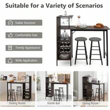 Dining Table & Chair Sets - Brown - View 4