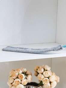 Extendable Microfiber Duster For Cleaning – Flexible Bendable Head, Washable Dust Cleaner For Furniture, Ceiling Fans, Bed, Floor, And Home Use