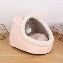 1pc Comfortable & Cute Cat/Small Dog Bed, Suitable For All Seasons - Multicolor - View 5