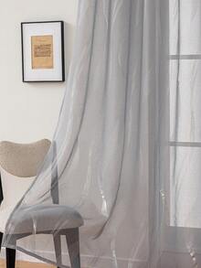 2pcs Modern Ironed Silver Flow Pattern Light-Filtering Curtains, Grommet Top, Machine Washable, Decorative Polyester Drapes For Living Room, All-Season, Uncorded, Woven, 120-140g - Luxurious Style Curtains