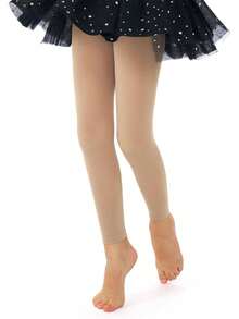 Girl's Stirrup Tights Ultra Soft Dance Tights For Ballet, Gymnastics, School (Toddler/Little Kid/Big Kid) - Multicolor - View 8