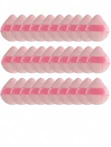 5pcs/10pcs/12pcs/20pcs/30pcs/50pcs/100pcs Mini Triangle Flocked Double-Sided Makeup Sponges, Suitable For Setting Makeup, Soft & Fluffy Texture, For Face & Body, Makeup Beauty Tool Assorted Set,Cheap,Stocking Stuffers,Makeup,Makeup Tools,Cheap Stuff,Gifts,Gifts For Women,Christmas Gifts