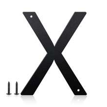 5 Incn Metal Aluminium House Numbers Letters, Black House Address Letters, Outdoor Mailbox Numbers, Modern Metal Address Number Letter For Homes, Apartments, Farms