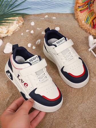 Zapatillas casuales para niños, nuevos zapatos deportivos de moda para niños con suelas suaves, zapatos cómodos para estudiantes niños y niñas